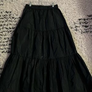 Black flowy “princess skirt”